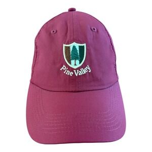 RARE Pine Valley Golf Club Imperial Performance Hat Maroon #1 Course in World
